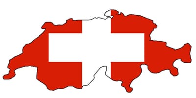 Ramani ya uswisi bendera